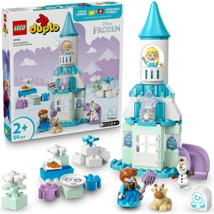 LEGO® Duplo® │ Disney Anna ve Elsa’nın Karlar Ülkesi Şato Partisi 10455 - 2+ Çocuklar Için Eğitici Oyuncak Yapım Seti (54 Pr)