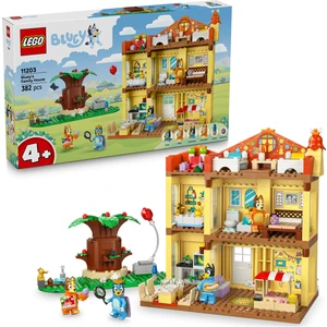 LEGO® Bluey: Bluey’nin Aile Evi 11203 - 4 Yaş ve Üzeri Çocuklar Için Yaratıcı Oyuncak Yapım Seti (382 Parça)