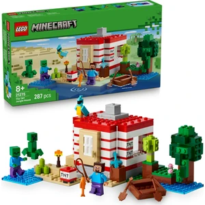 LEGO® Minecraft® Tnt Büyük Orman Evi 21275 - 8 Yaş ve Üzeri Çocuklar Için Yaratıcı Oyuncak Yapım Seti (287 Parça)