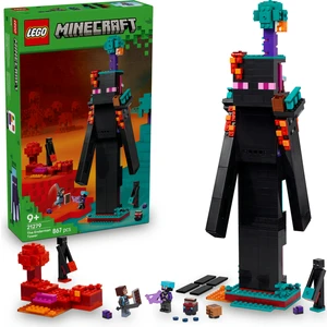 LEGO® Minecraft® Enderman Kulesi 21279 - 9 Yaş ve Üzeri Çocuklar Için Yaratıcı Oyuncak Yapım Seti (867 Parça)