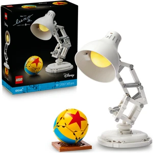 LEGO® Ideas | Disney Pixar Luxo Jr. 21357 - Yetişkinler Için Koleksiyonluk Sergileme Modeli Yapım Seti (613 Parça)