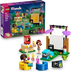 LEGO® Friends Arkadaşlık Film Gecesi 42642 - 6 Yaş ve Üzeri Çocuklar Için 2 Mini Bebek Içeren Oyuncak Yapım Seti (154 Parça)