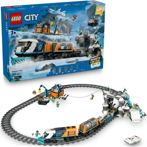 LEGO® City Kaşiflerin Kuzey Kutbu Ekspres Treni 60470 - 7 Yaş ve Üzeri Çocuklar Için Yaratıcı Oyuncak Yapım Seti (1517 Parça)