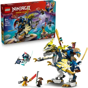 LEGO® Nınjago® Rogue’un Robot Ejderha Binicisi 71843 - 8+ Çocuklar Için 4 Minifigür Içeren Yaratıcı Oyuncak Yapım Seti (584 Pr)