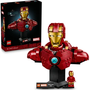 LEGO® ǀ Marvel Iron Man Mk4 Büstü 76327 - Yetişkinler Için Minifigür Içeren Yaratıcı Yapım Seti (436 Parça)