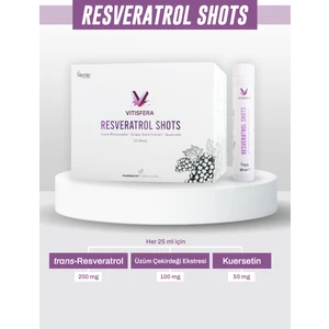 Resveratrol Shot Orman Meyveleri Aromalı 20 x 25 ml