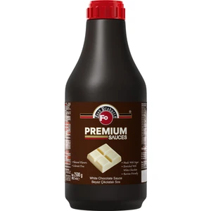 Beyaz Çikolatalı Premium Sos 2,5 kg (Pompa Hediyeli)