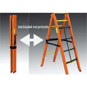 Katlanır Çubuk Merdiven