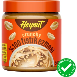 HeynuT %100 Fıstık Ezmesi Parçacıklı Kıvam 500 gr