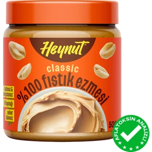 HeynuT %100 Fıstık Ezmesi Klasik Kıvam 500 gr