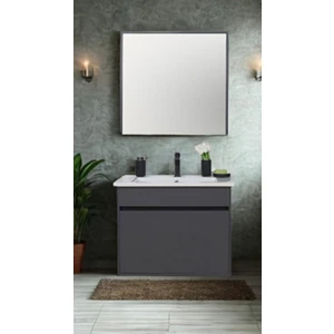 Sözcan Group Dicle Tk. (Asma Alt+Üst+Lavabo) Antrasit 55 cm