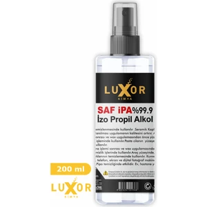 Luxor Kimya %99.9 Saf Ipa Izo Propil Yüzey Temizleyici 200 ml