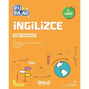 Ünlü Yayınları 6. Sınıf İngilizce Bil Bang Soru Bankası