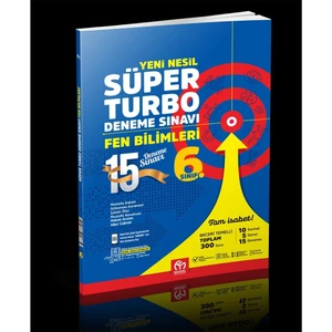 Model Eğitim Yayıncılık yeni Nesil 6 Sınıf Süper Turbo Fen Bilimleri Deneme Sınavı 15