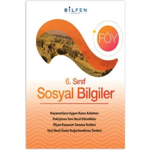 Bilfen Yayınları 6. Sınıf Sosyal Bilgiler Föy