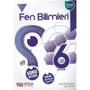 Nitelik Yayınları 6. Sınıf Fen Bilimleri Soru Kitabı
