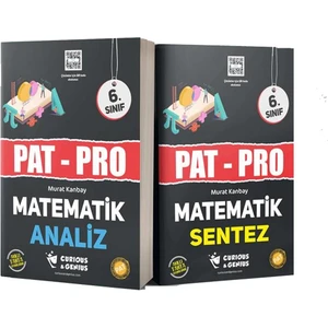 Curious & Genius 6. Sınıf Pat-Pro Matematik Seti (Analiz – Sentez)