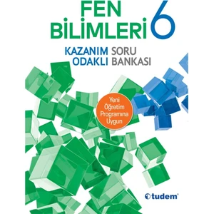 Tudem Yayınları 6. Sınıf Fen Bilimleri Kazanım Odaklı Soru Bankası