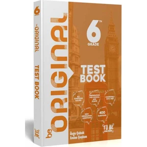 To Be Publishing Yayınları 6. Sınıf Be Original Test Book