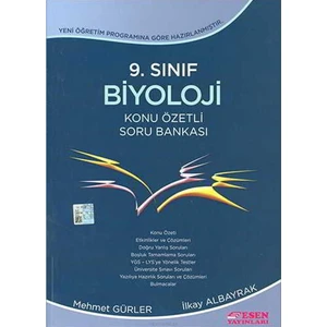 Esen Yayınları 9. Sınıf Biyoloji Konu Özetli Soru Bankası