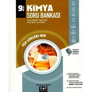 Çap Yayınları 9. Sınıf Fen Lisesi Kimya Soru Bankası