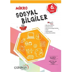 Çalışkan Yayınları 6. Sınıf Sosyal Bilgiler Mikro Defter