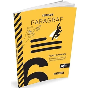 Hız Yayınları 6. Sınıf Türkçe Paragraf Soru Bankası