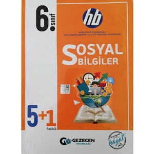 Gezegen Yayıncılık 6.Sınıf Sosyal Bilgiler 5+1