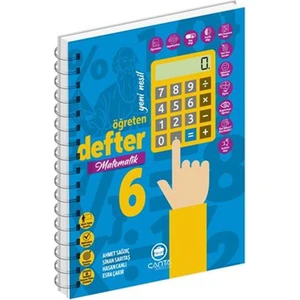 Çanta Yayınları 6. Sınıf Defter Öğreten Matematik Branş Defterler