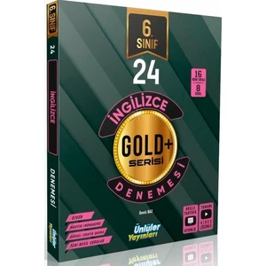 Ünlüler Yayınları 6. Sınıf Ingilizce 24 Deneme Yni