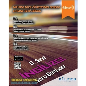 Bilfen Yayınları 6. Sınıf Biltest Ingilizce Soru Bankası