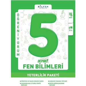 Bilfen Yayınları 5.Sınıf Fen Bilimleri Depar Yeterlilik Paketi