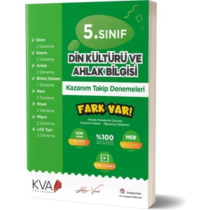 Koray Varol Akademi  5.Sınıf Din Kültürü Kazanım Takip Denemeleri