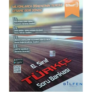 Bilfen Yayınları 6. Sınıf Biltest Türkçe Soru Bankası