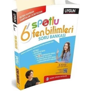 Sadık Uygun Yayınları 6. Sınıf Yeni Spotlu Fen Bilimleri Soru Bankası + Kavram Haritaları