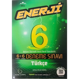 Palme Yayıncılık 6. Sınıf Enerji 6+6 Türkçe Deneme Sınavı