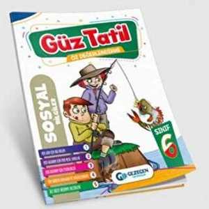 Gezegen Yayıncılık 6.Sınıf Sosyal Bilgiler Güz Tatil Kitabı