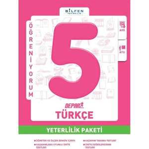 Bilfen Yayınları 5.Sınıf Türkçe Depar Yeterlilik Paketi