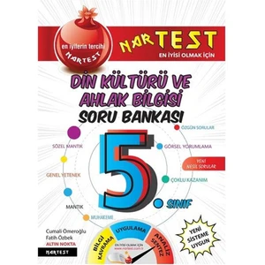 Nartest Yayınevi Nartest Yayınları 5. Sınıf Din Kültürü Soru Bankası + Deneme