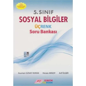 Esen Üçrenk Yayınları 5. Sınıf Sosyal Bilgiler  Soru Bankası