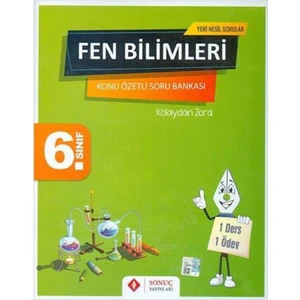 Sonuç Yayınları 6. Sınıf Fen Bilimleri Konu Özetli Soru Bankası