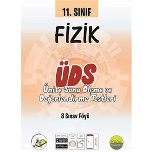Pano Yayınları 11.Sınıf Fizik Ünite Değerlendirme Sınavı