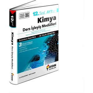 Aydın Yayınları 12. Sınıf Aydın Kimya Ders İşleyiş Modülleri