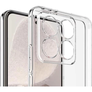 Xiaomi 14T Kılıf Kamera Korumalı Şeffaf Yumuşak Silikon Kılıf