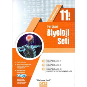 Çap Yayınları 11. Sınıf Fen Lisesi Biyoloji Seti