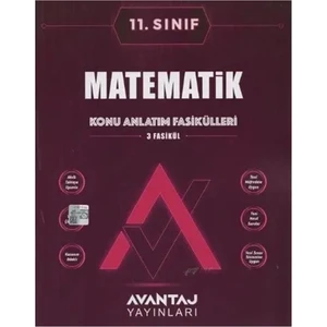 Avantaj Yayınları 11.Sınıf Matematik Konu Anlatım Fasikülleri