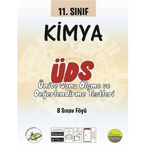 Pano Yayınları 11.Sınıf Kimya Ünite Değerlendirme Sınavı