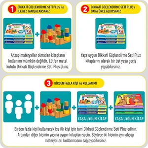 Adeda Yayıncılık Easy Dikkati Güçlendirme Seti 6-9 Yaş B Kitapçığı - Osman Abalı