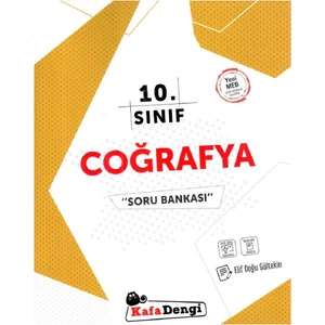Kafa Dengi Yayınları 10. Sınıf Coğrafya Soru Bankası