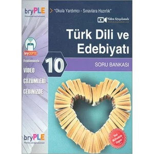 Bry Birey Eğitim Yayınları PLE 10. Sınıf Türk Dili ve Edebiyatı Soru Bankası